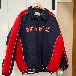Red Sox Men's Navy & Red Team Jacket